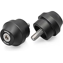 【veffe】デイトナ パラレルミラー オーバル左右AMCアダプターセット パラレルミラー オーバル 左用 ブラストブラック（新保安基準